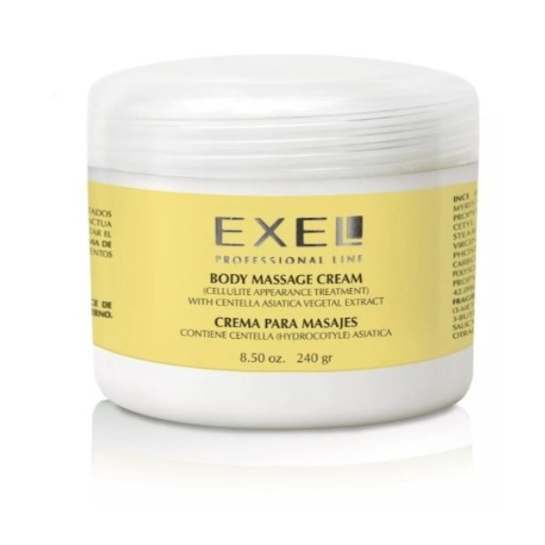 Crema Para Masajes Con Centella Asiatica X 240grs Exel