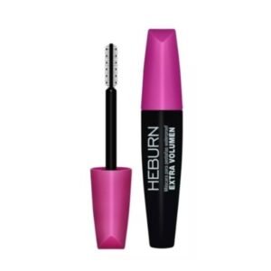 Mascara de pesta?as Heburn Extra Volumen waterproof 14g color negro